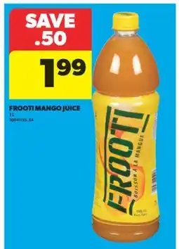 Real Canadian Superstore FROOTI MANGO JUICE, 1 L offer