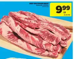 Real Canadian Superstore BEEF RIB FINGER MEAT offer