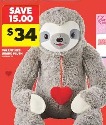 Real Canadian Superstore VALENTINES JUMBO PLUSH offer