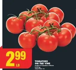 No Frills TOMATOES ON THE VINE offer