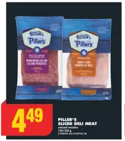 No Frills PILLER'S SLICED DELI MEAT, 150/200 G offer