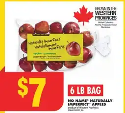 No Frills NO NAME NATURALLY IMPERFECT APPLES, 6 LB BAG offer