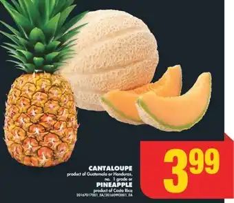 No Frills CANTALOUPE OR PINEAPPLE offer