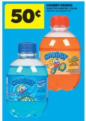 Real Canadian Superstore CHUBBY DRINKS, 250 ML offer