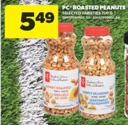 Real Canadian Superstore PC ROASTED PEANUTS, 700 G offer