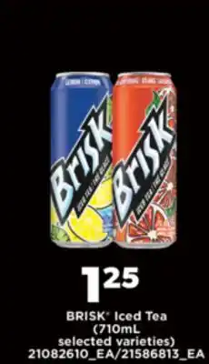 Real Canadian Superstore BRISK ICED TEA, 710ML offer