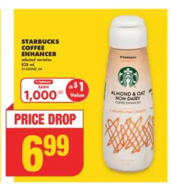 No Frills STARBUCKS COFFEE ENHANCER, 828 mL offer