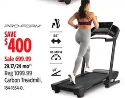 Canadian Tire Carbon Treadmill offer