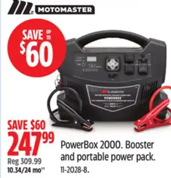 Canadian Tire PowerBox 2000 offer