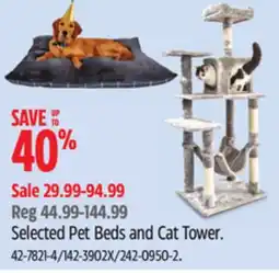 Canadian Tire Petco Selected Pet Beds and Cat Tower offer