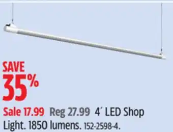 Canadian Tire Feit Electric 4' LED Shop Light offer