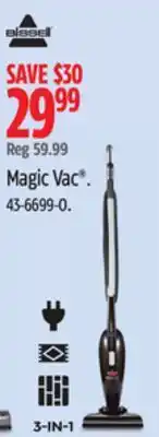 Canadian Tire Magic Vac offer