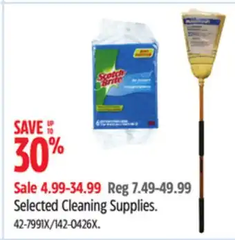 Canadian Tire Selected Cleaning Supplies offer