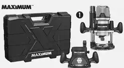 Canadian Tire MAXIMUM Plunge/Fixed Base Router Combo, 14A offer