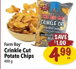 Farm Boy Farm Boy Crinkle Cut Potato Chips offer