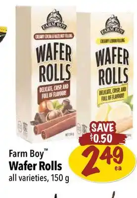 Farm Boy Farm Boy Wafer Rolls offer