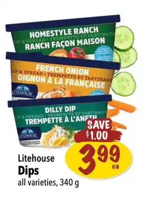 Farm Boy Litehouse Dips offer