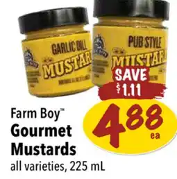 Farm Boy Farm Boy Gourmet Mustards offer