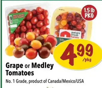 Farm Boy Grape or Medley Tomatoes offer