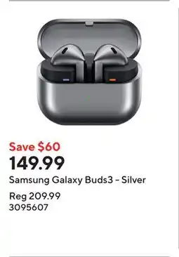 Staples Samsung Galaxy Buds3 - Silver offer