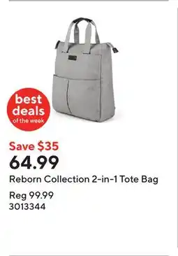 Staples Reborn Collection 2-in-1 Tote Bag offer