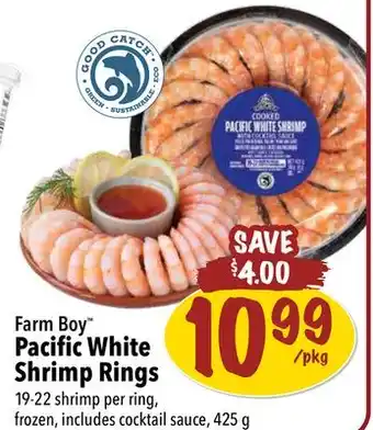 Farm Boy Farm Boy Pacific White Shrimp Rings offer