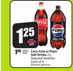 FreshCo Coca-Cola or Pepsi Soft Drinks 2 L Selected Varieties offer