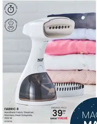 Stokes FABRIC 8 Handheld Fabric Steamer offer