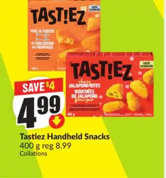 FreshCo Tastiez Handheld Snacks 400 g offer