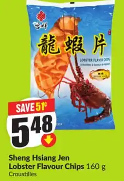 FreshCo Sheng Hsiang Jen Lobster Flavour Chips 160 g offer