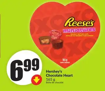 Chalo FreshCo Hershey's Chocolate Heart 165 g offer