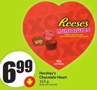 FreshCo Hershey's Chocolate Heart 165 g offer