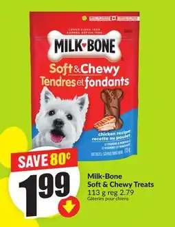 Chalo FreshCo Milk-Bone Soft & Chewy Treats 113 g offer