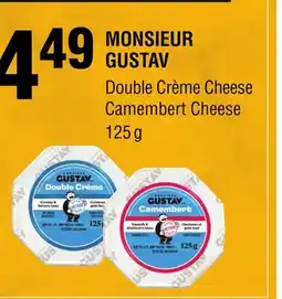 FreshCo Monsieur Gustav Double Crème Cheese Camembert Cheese 125g offer