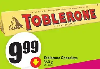 FreshCo Toblerone Chocolate 360 g offer