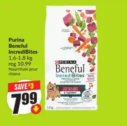 FreshCo Purina Beneful IncrediBites 1.6-1.8 kg offer