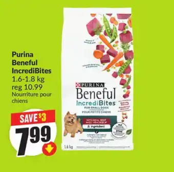 FreshCo Purina Beneful IncrediBites 1.6-1.8 kg offer