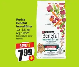 Chalo FreshCo Purina Beneful IncrediBites 1.6-1.8 kg offer