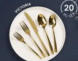 Stokes Victoria 20-Pc Golden Flatware Set offer