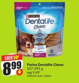 FreshCo Purina Dentalife Chews 507-595 g offer