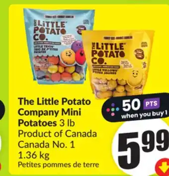 FreshCo The Little Potato Company Mini Potatoes 3 lb Product of Canada Canada No. 1 offer