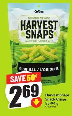 FreshCo Harvest Snaps Snack Crisps 85-94 g offer