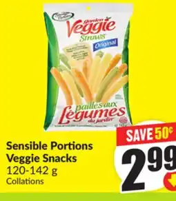 FreshCo Sensible Portions Veggie Snacks 120-142 g offer