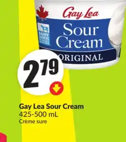 FreshCo Gay Lea Sour Cream 425-500 mL offer