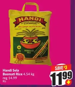 Chalo FreshCo Handi Sela Basmati Rice 4.54 kg offer