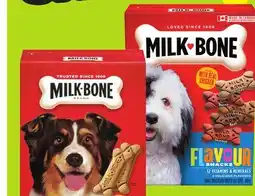 Chalo FreshCo Milk-Bone Biscuits 800-900g, Farmer's Medley 280-340g or Dog Treats 283-340g offer