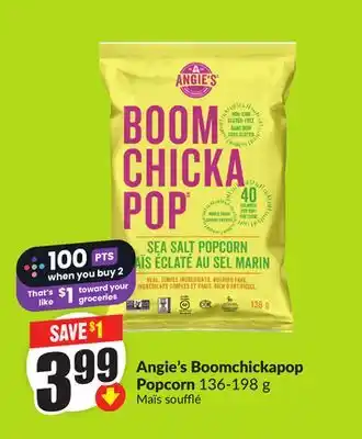 FreshCo Angie's Boomchickapop Popcorn 136-198 g offer