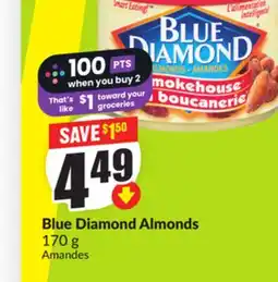 FreshCo Blue Diamond Almonds 170 g offer