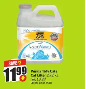 FreshCo Purina Tidy Cats Cat Litter 2.72 kg offer