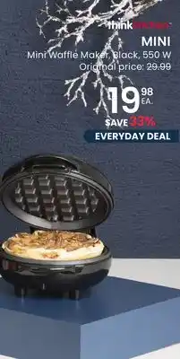 Stokes Mini Waffle Maker offer